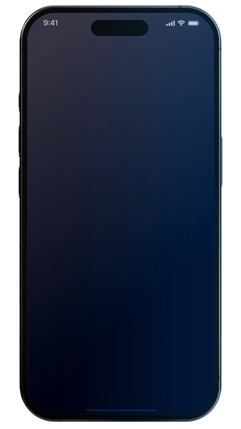 Interfaccia di trading mobile di RaiGen Trade